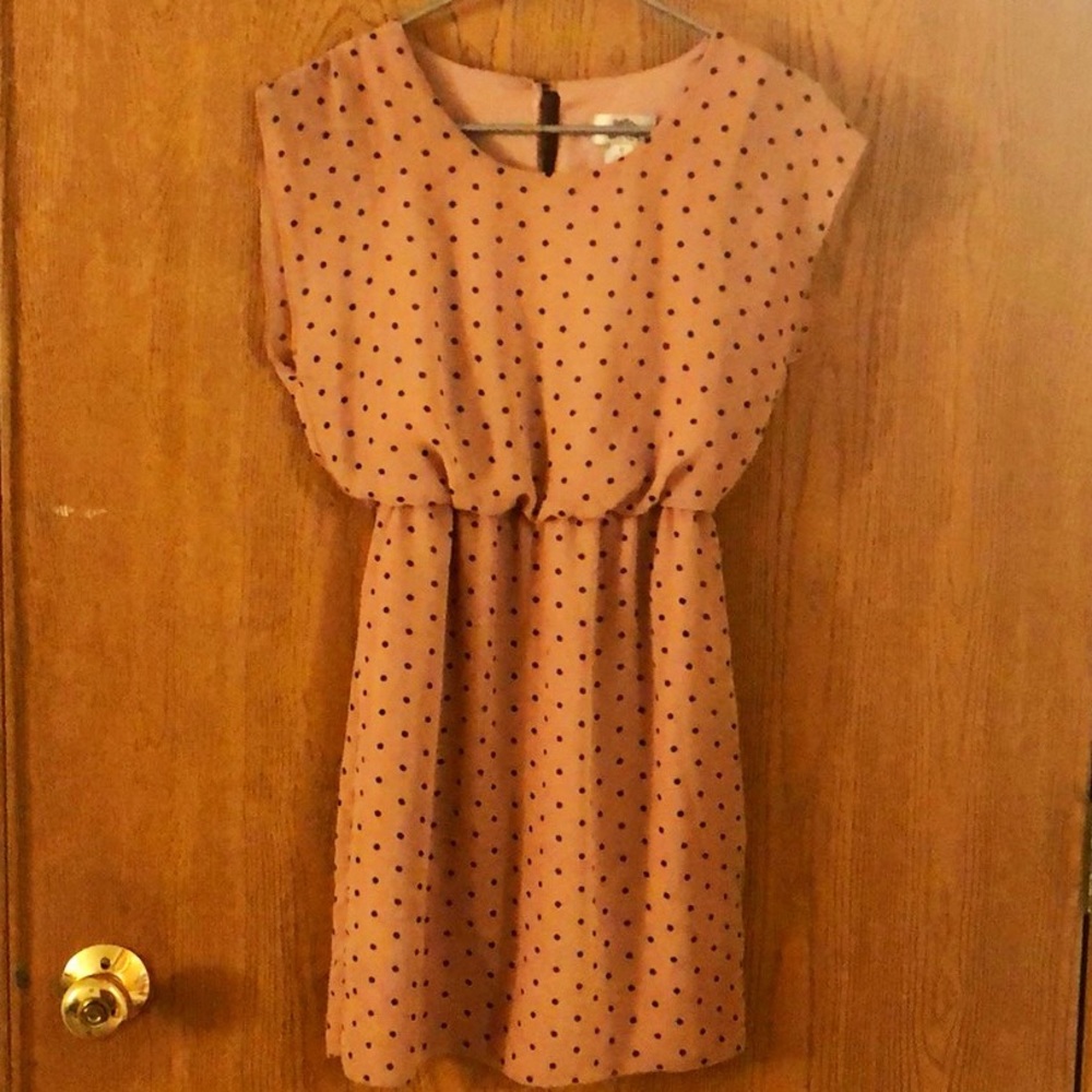 Small Dress Women’s Sweet Storm Salmon Color